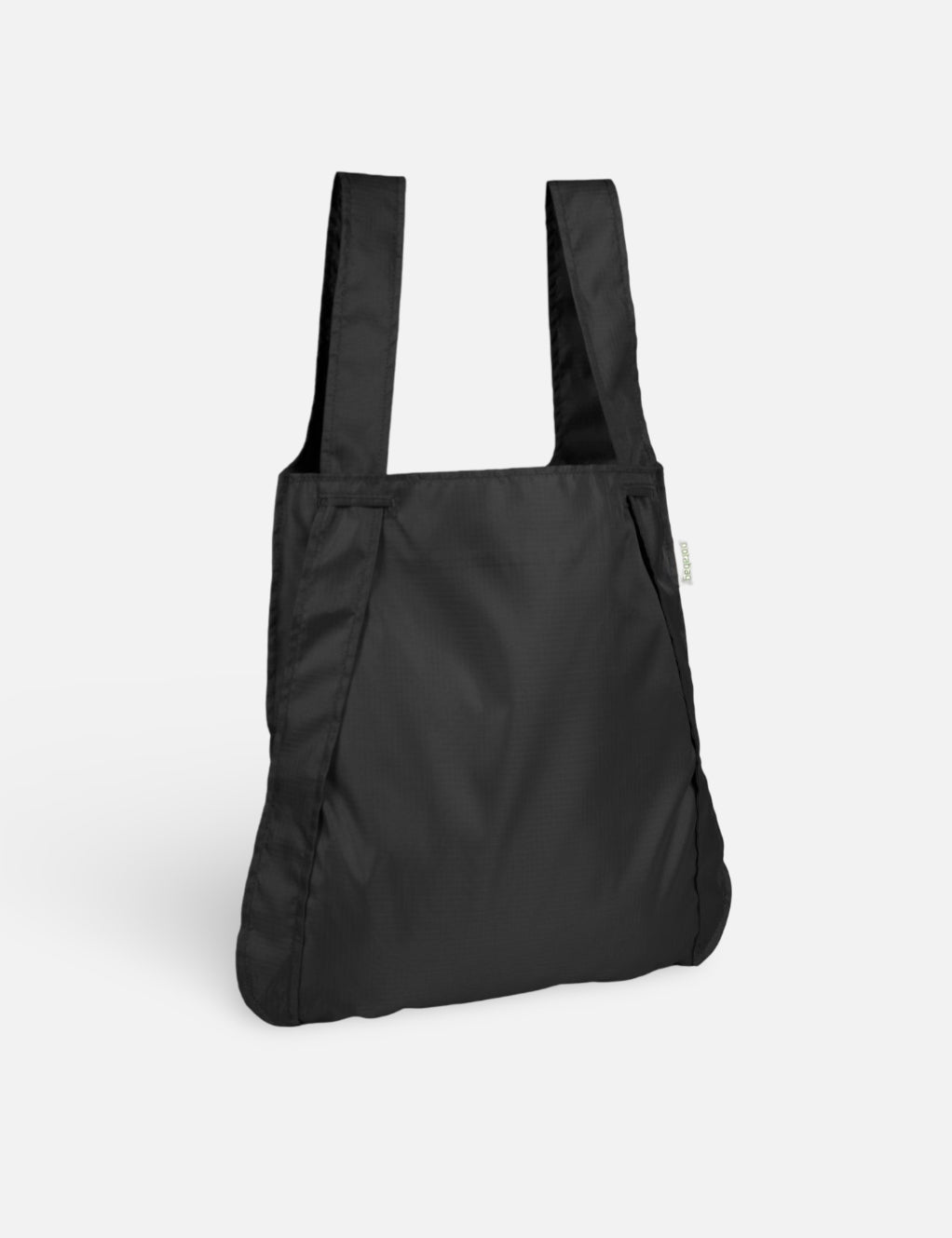 Black tote backpack sale